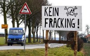 Foto Niedersachsen weht sich gegen das Fracking