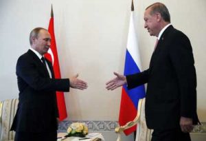 Putin trifft Erdogan