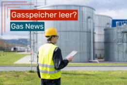 Sind leere Gasspeicher in Deutschland bald ein Problem?