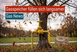 Gasspeicher-Füllstände zum Start der Heizperiode: BNetzA stuft Lage als stabil ein